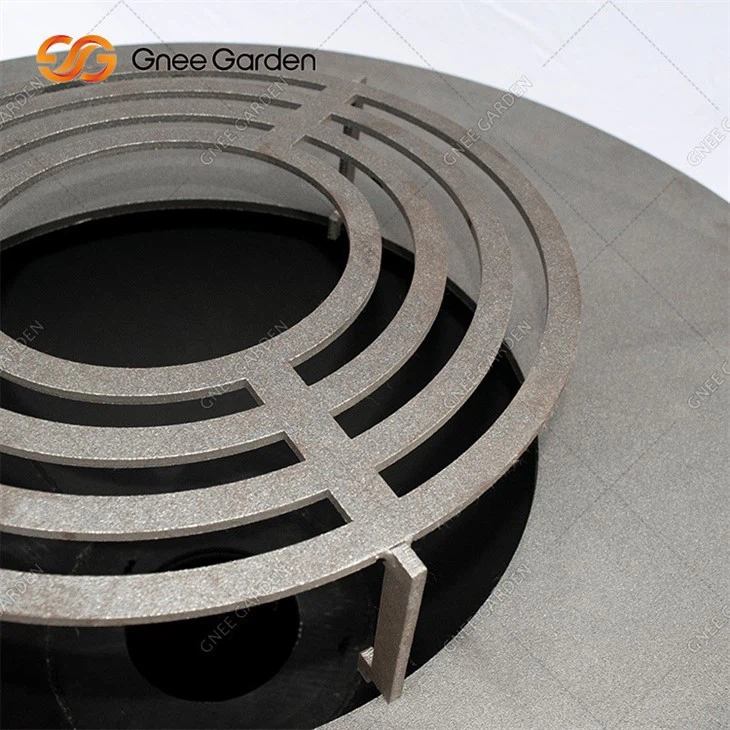 corten steel fire pit cooking（3）