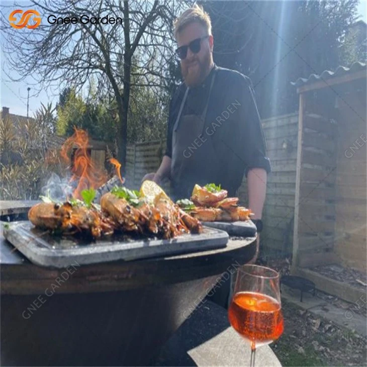 Rusty Corten Steel Hot-selling BBQ Grill