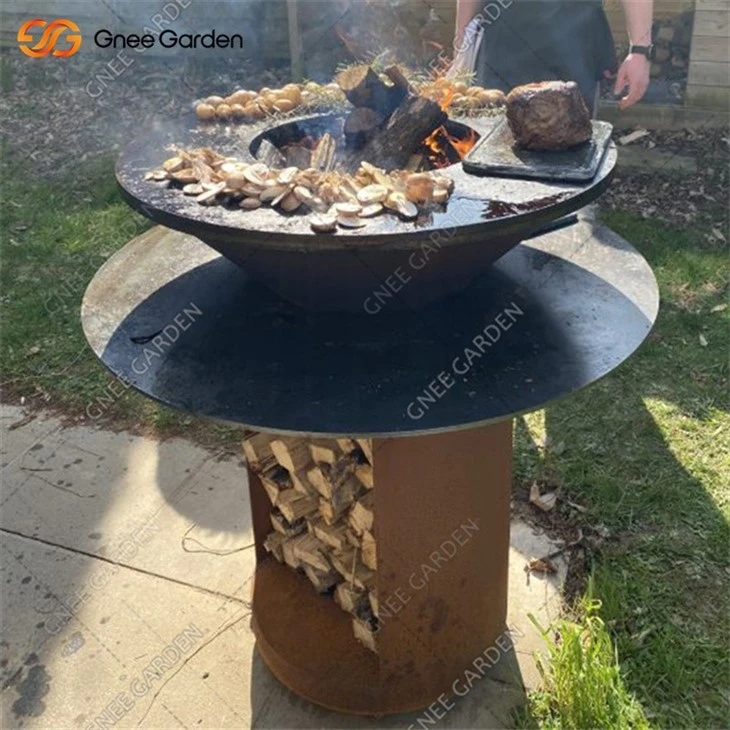Rusty Corten Steel Hot-selling BBQ Grill