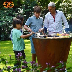 Цортен Стеел Фирепит Роштиљи