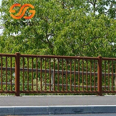 Цортен Стеел Метал Фенце Постс Фарм