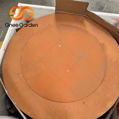 Цортен Стеел Патио Пропан Фире Табле