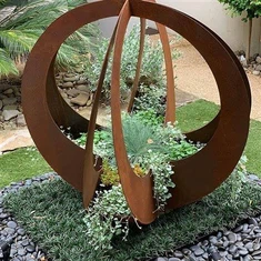 Неправилне Цортен челичне саднице