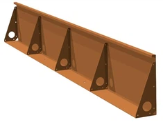 Спољна метална ивица травњака за башту Цортен челична ивица за башту