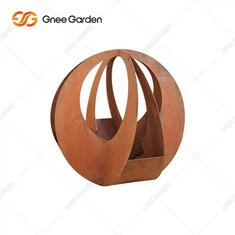 Цортен Стеел велике саксије за цвеће на отвореном